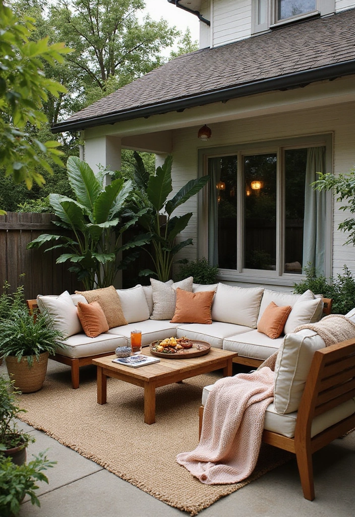 25 Outdoor Living Room Ideas That Bring Comfort Outside - 11. Enclosed Patio Retreat