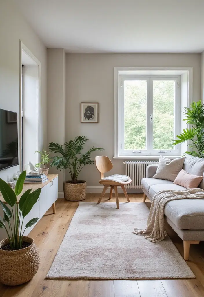 27 Carpet in Living Room Ideas That Feel Cozy and Chic - 16. Muted Color Palettes for a Soothing Vibe