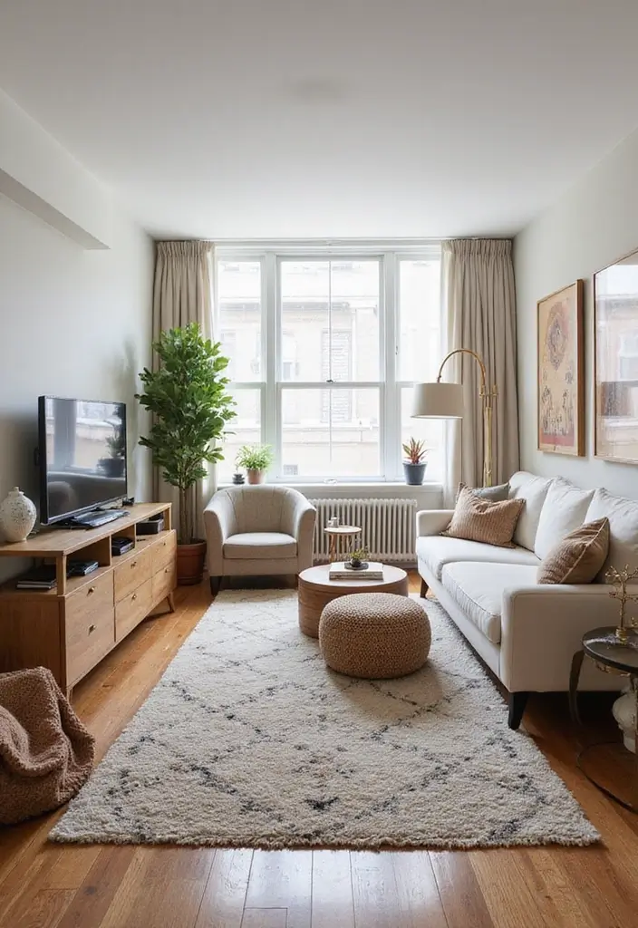 27 Carpet in Living Room Ideas That Feel Cozy and Chic - 17. Layered Rugs for Maximum Texture