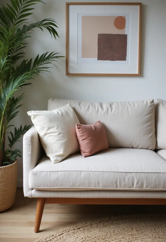 27 Couch Ideas Living Room That Combine Comfort and Style - 16. Couch with Eco-Friendly Foam