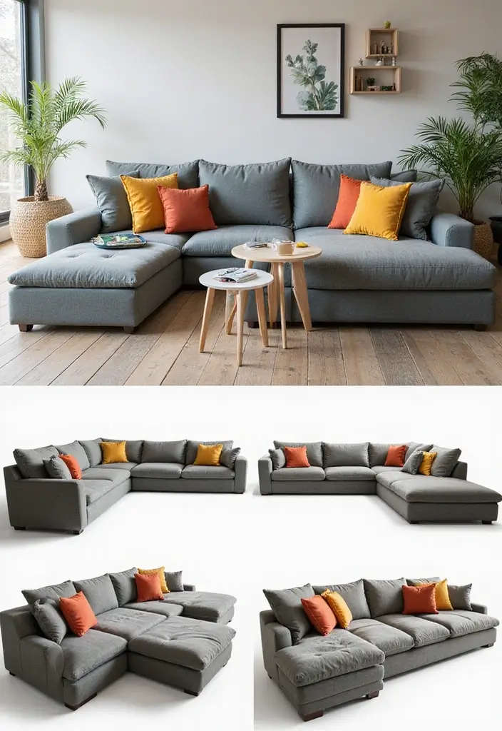 27 Couch Ideas Living Room That Combine Comfort and Style - 4. Modular Couch Systems