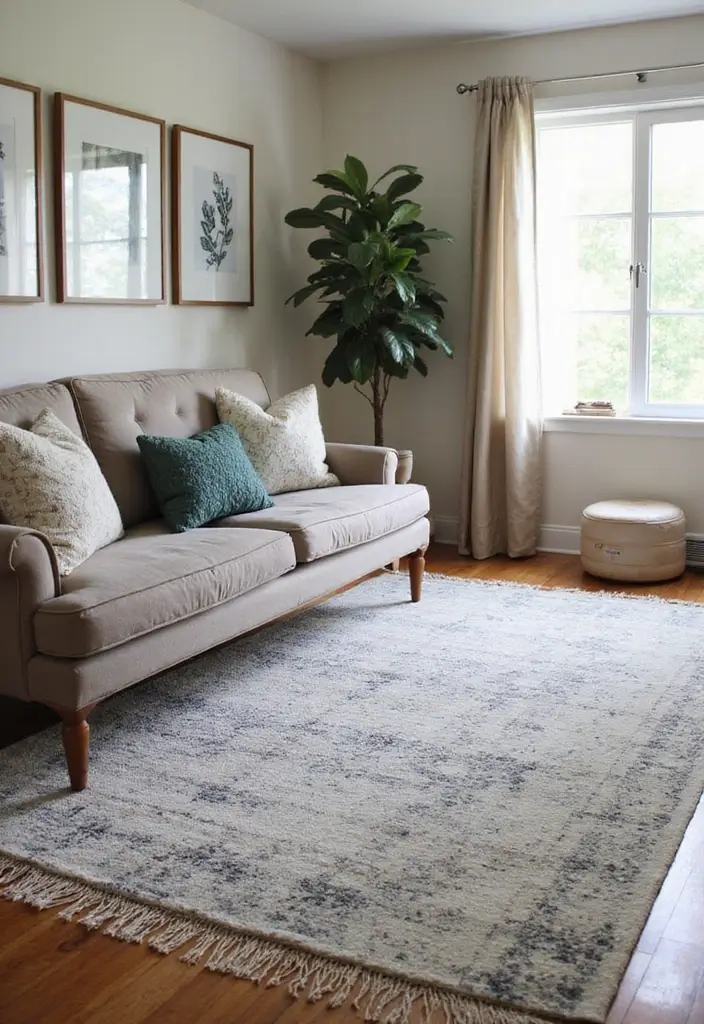 27 Goth Living Room Ideas That Feel Dark and Stylish - 13. Layered Rugs