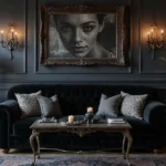 27 Goth Living Room Ideas That Feel Dark and Stylish