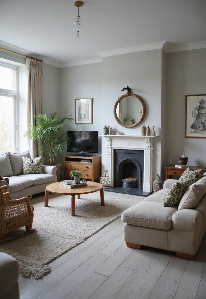 27 Grey Wooden Flooring Living Room Ideas That Add Depth and Texture - 17. Custom Details