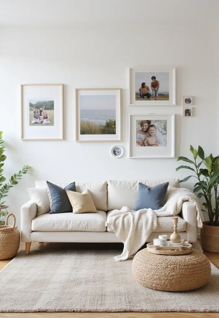 27 Korean Living Room Ideas That Feel Minimal and Serene - 17. Personalized Touches