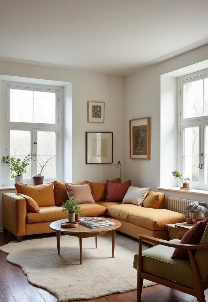 27 Korean Living Room Ideas That Feel Minimal and Serene - 20. Vintage Finds