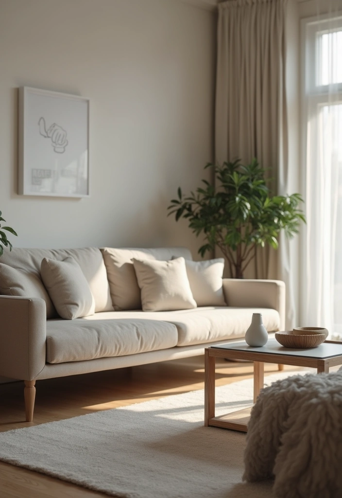 27 Korean Living Room Ideas That Feel Minimal and Serene - 24. Smart Home Integration