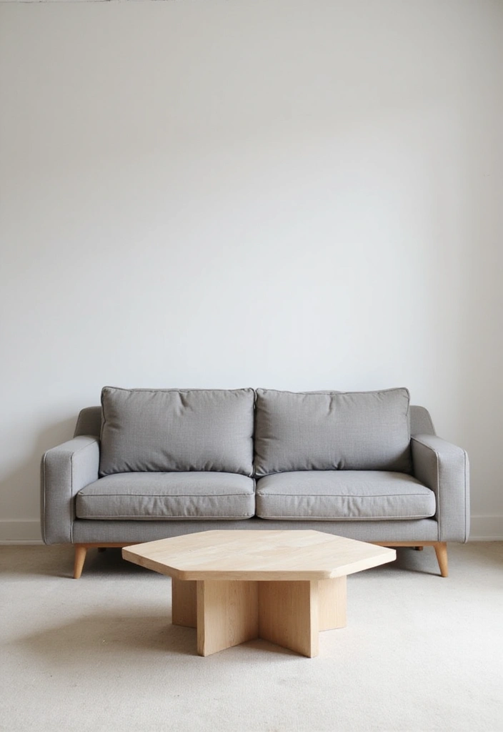 27 Korean Living Room Ideas That Feel Minimal and Serene - 3. Minimalistic Furniture