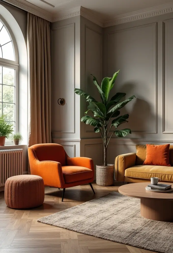 27 Living Room Classic Luxury Ideas That Feel Elegant and High End - 12. Unique Accent Chairs