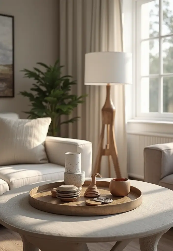 27 Living Room Classic Luxury Ideas That Feel Elegant and High End - 13. Decorative Trays