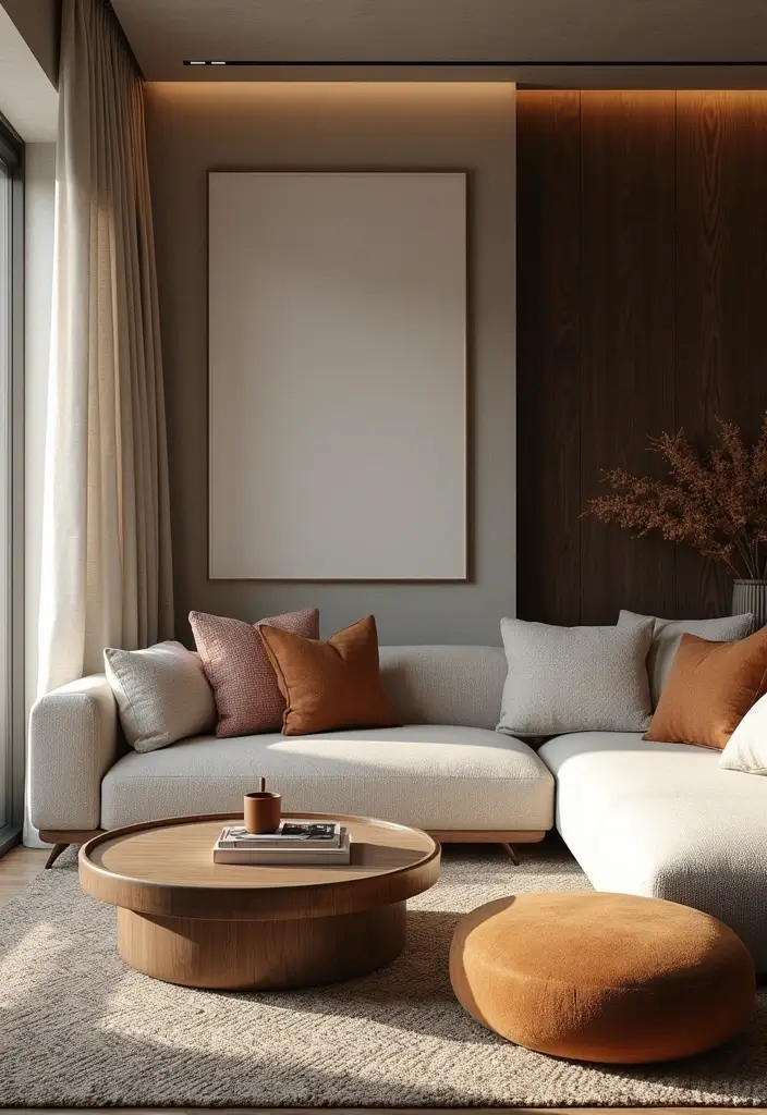 27 Living Room Classic Luxury Ideas That Feel Elegant and High End - 21. Layered Textures