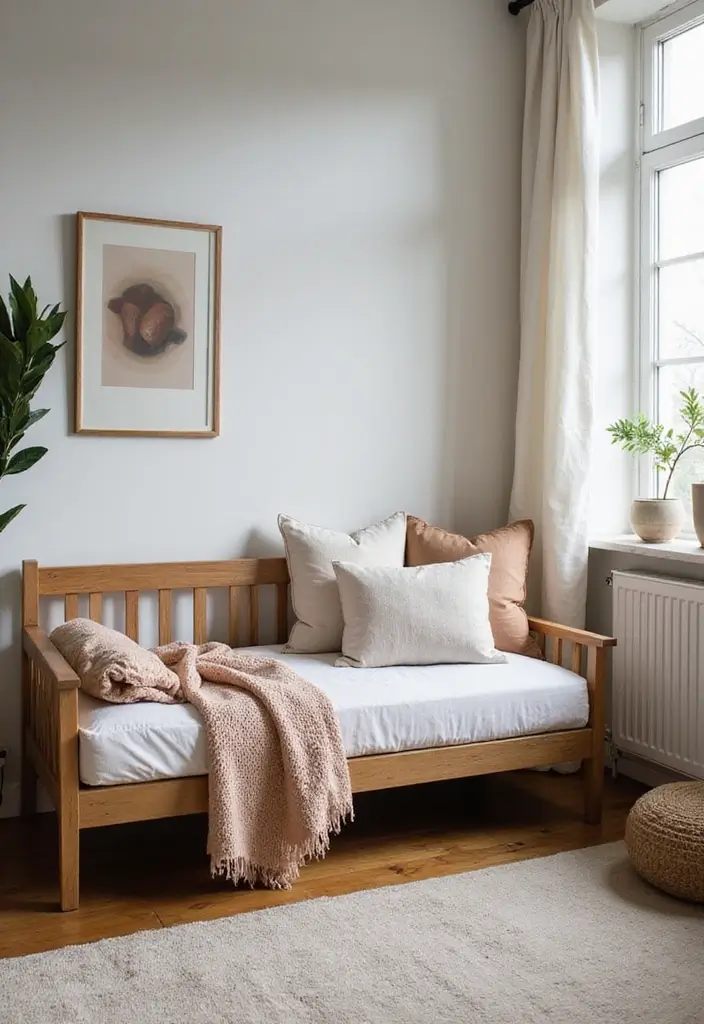 27 Living Room Sofa Design Small Spaces That Save Space Beautifully - 11. Stylish Daybeds