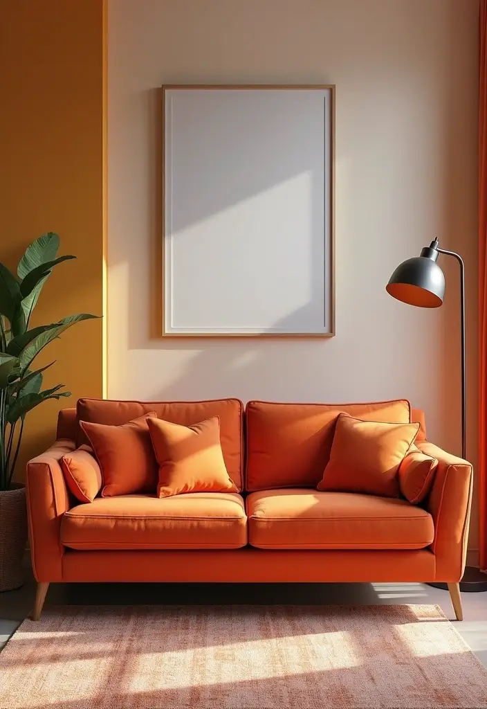 27 Living Room Sofa Design Small Spaces That Save Space Beautifully - 19. Colorful Contemporary Sofas