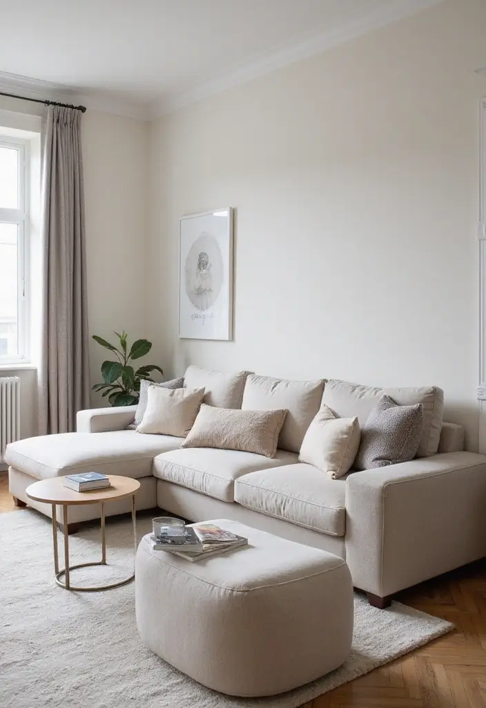 27 Living Room Sofa Design Small Spaces That Save Space Beautifully - 2. Multi-Functional Sectional Sofas