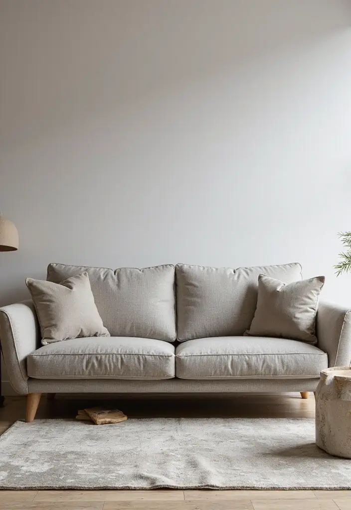 27 Living Room Sofa Design Small Spaces That Save Space Beautifully - 25. Low Profile Sofas