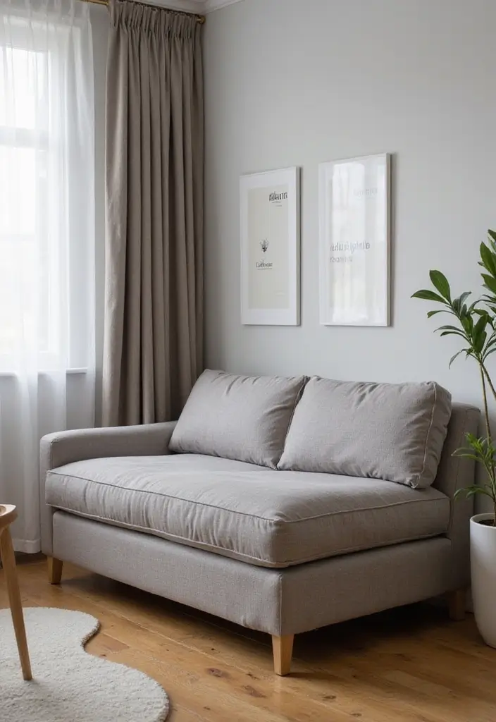 27 Living Room Sofa Design Small Spaces That Save Space Beautifully - 5. Ottoman Sofas