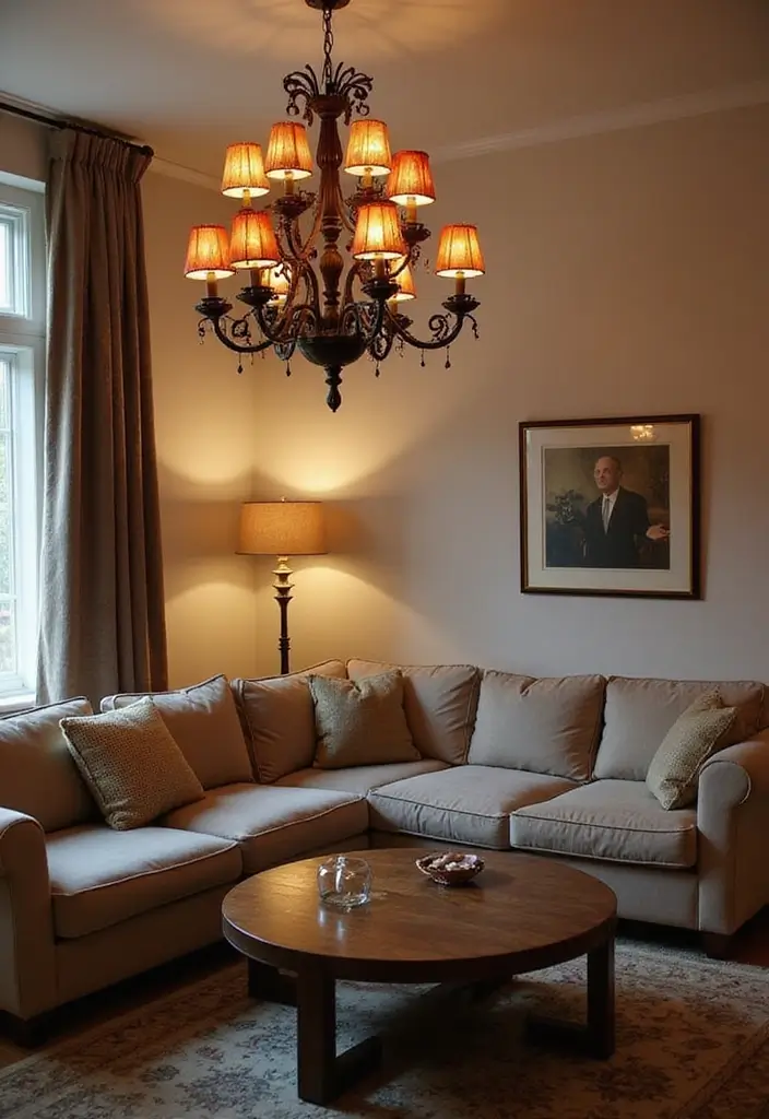 27 Mexican Interior Design Living Room Ideas That Feel Vibrant and Colorful - 12. Statement Lighting