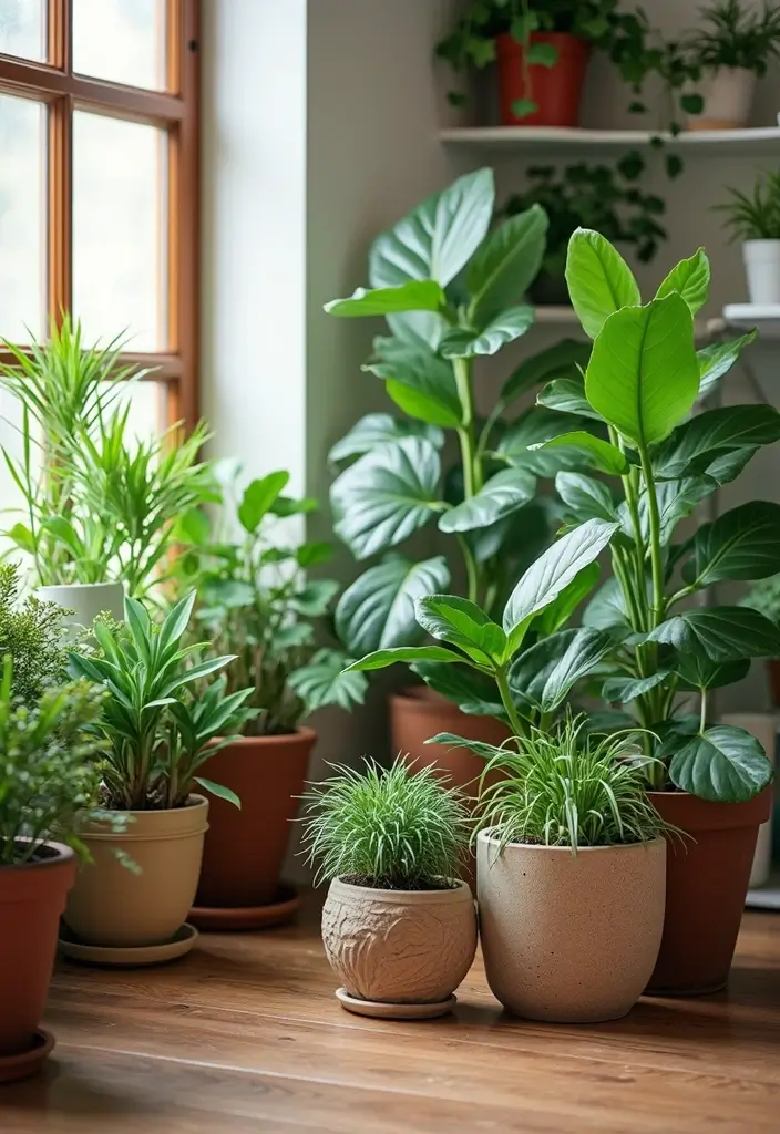 27 Mexican Interior Design Living Room Ideas That Feel Vibrant and Colorful - 13. Plant Life