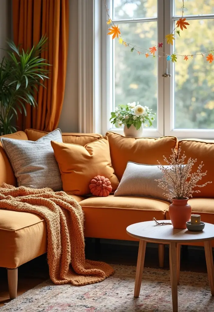 27 Mexican Interior Design Living Room Ideas That Feel Vibrant and Colorful - 27. Seasonal Decoration Changes