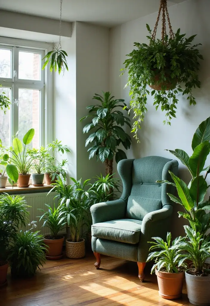 27 Real Living Room Ideas That Feel Authentic and Lived In - 4. Nature's Touch
