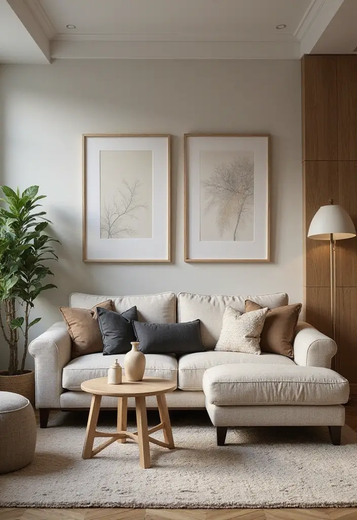 27 Small Sectionals for Small Living Room Ideas That Fit Perfectly - 12. Upholstered Wonders