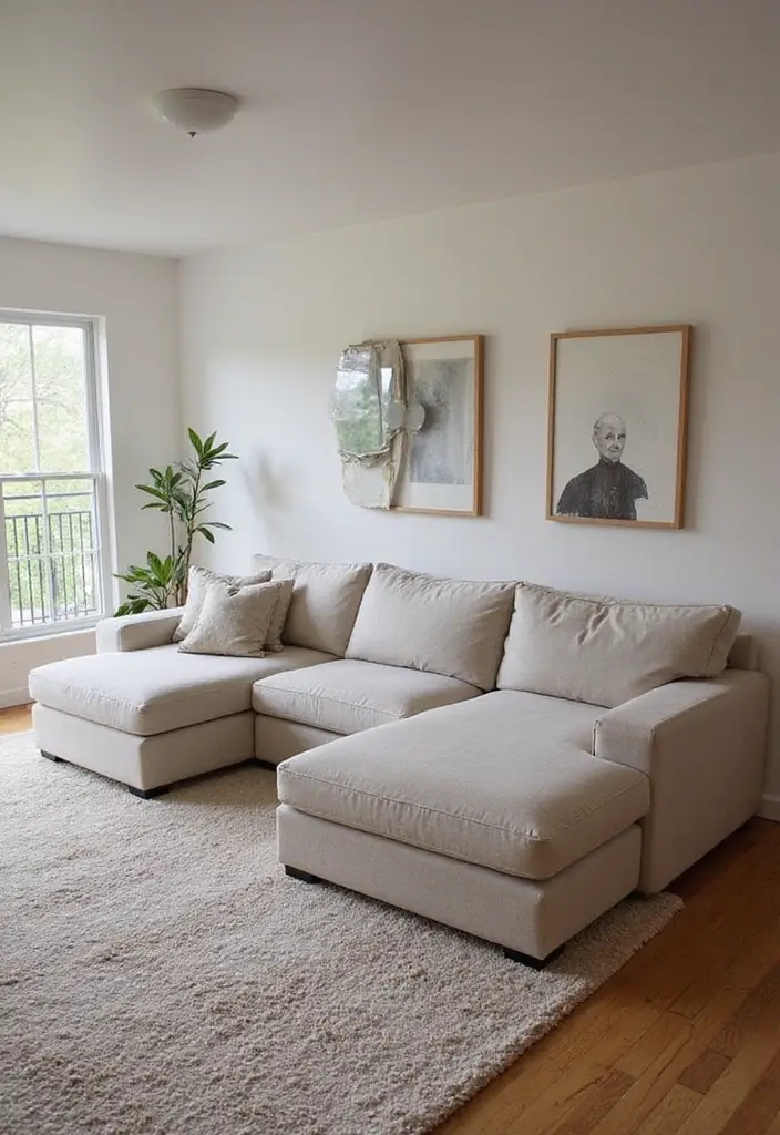 27 Small Sectionals for Small Living Room Ideas That Fit Perfectly - 13. Multi-Functional Built-Ins