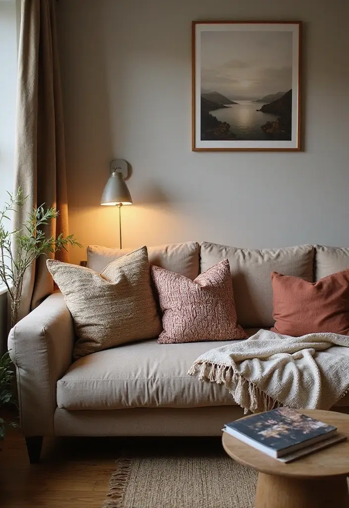 27 Small Sectionals for Small Living Room Ideas That Fit Perfectly - 7. Textured Tones