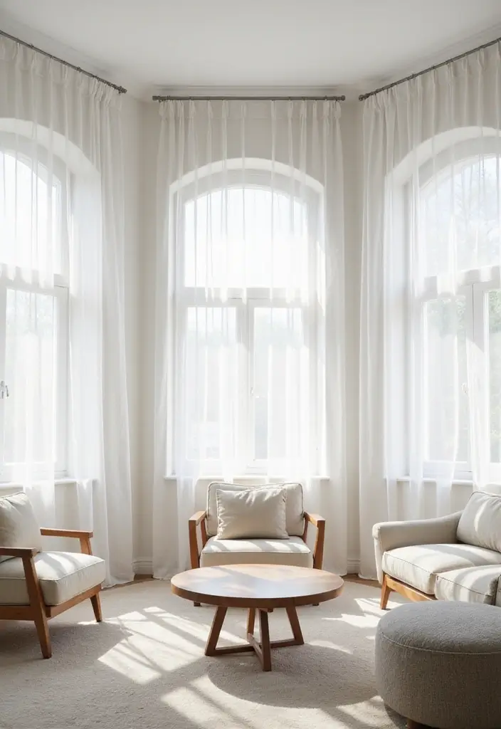 27 White Modern Living Room Ideas That Feel Bright and Minimal - 2. Bright and Airy Spaces