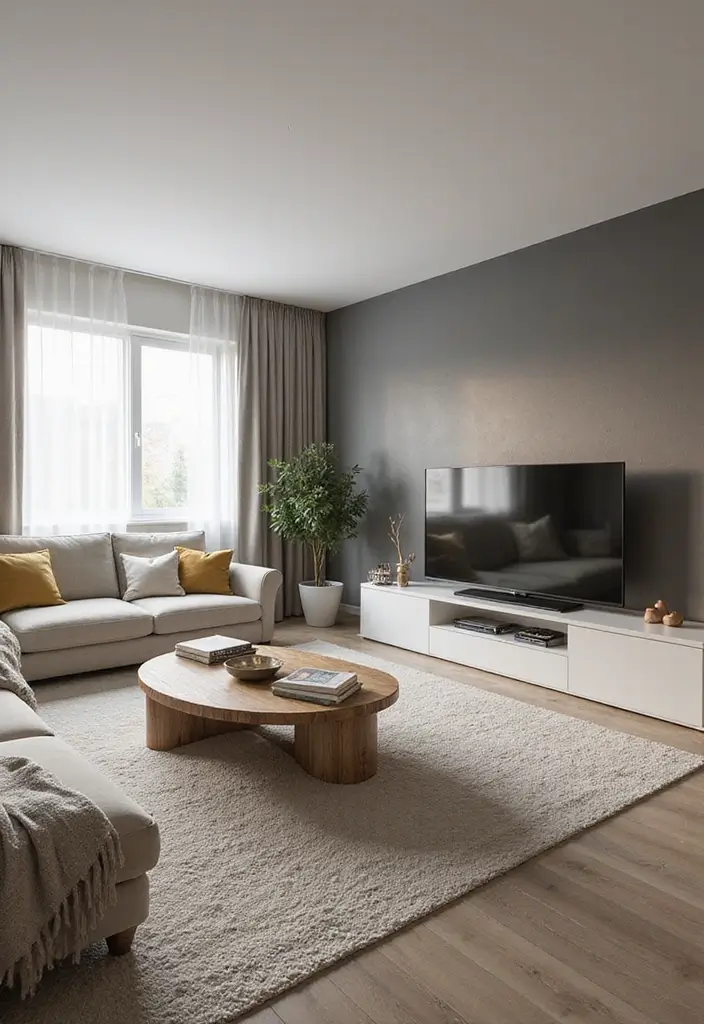 28 Bedroom With Living Room Combo Ideas That Save Space Beautifully - 26. App-Controlled Smart Furniture