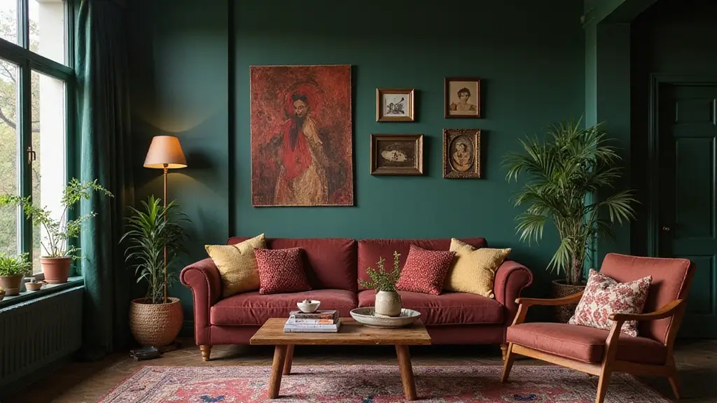 28 Dark Boho Living Room Ideas That Feel Moody and Artistic