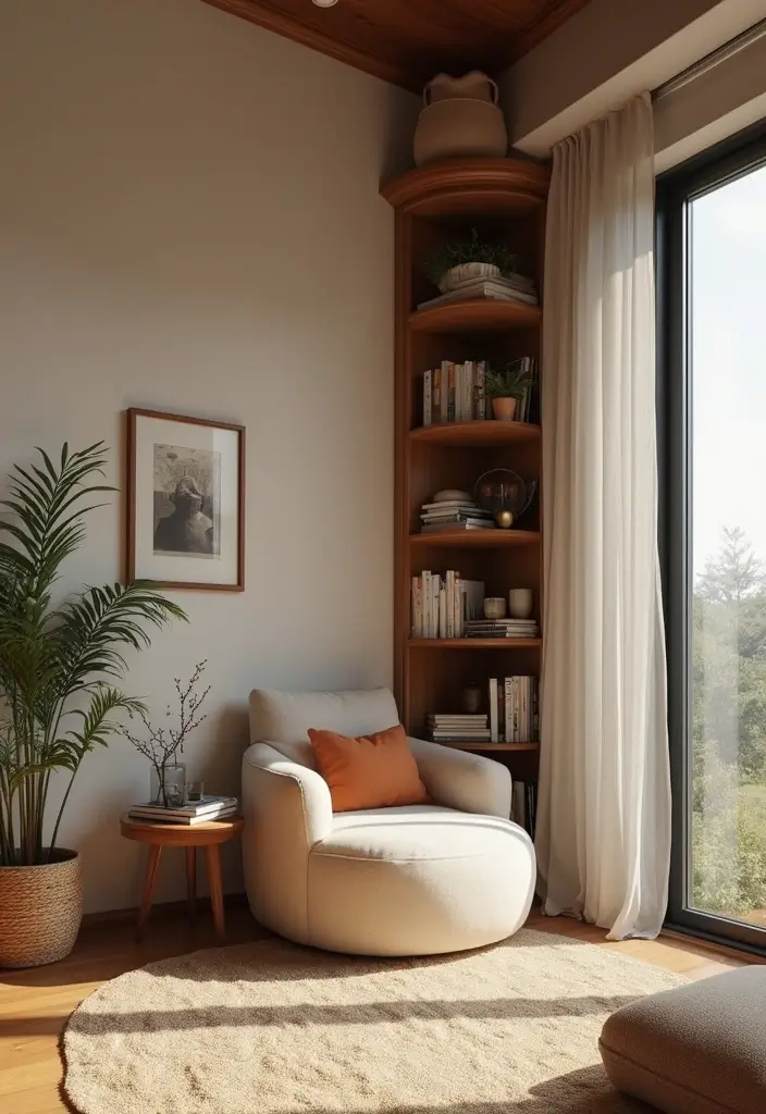 28 High Ceiling Living Room Ideas That Feel Open and Grand - 20. Cozy Nooks