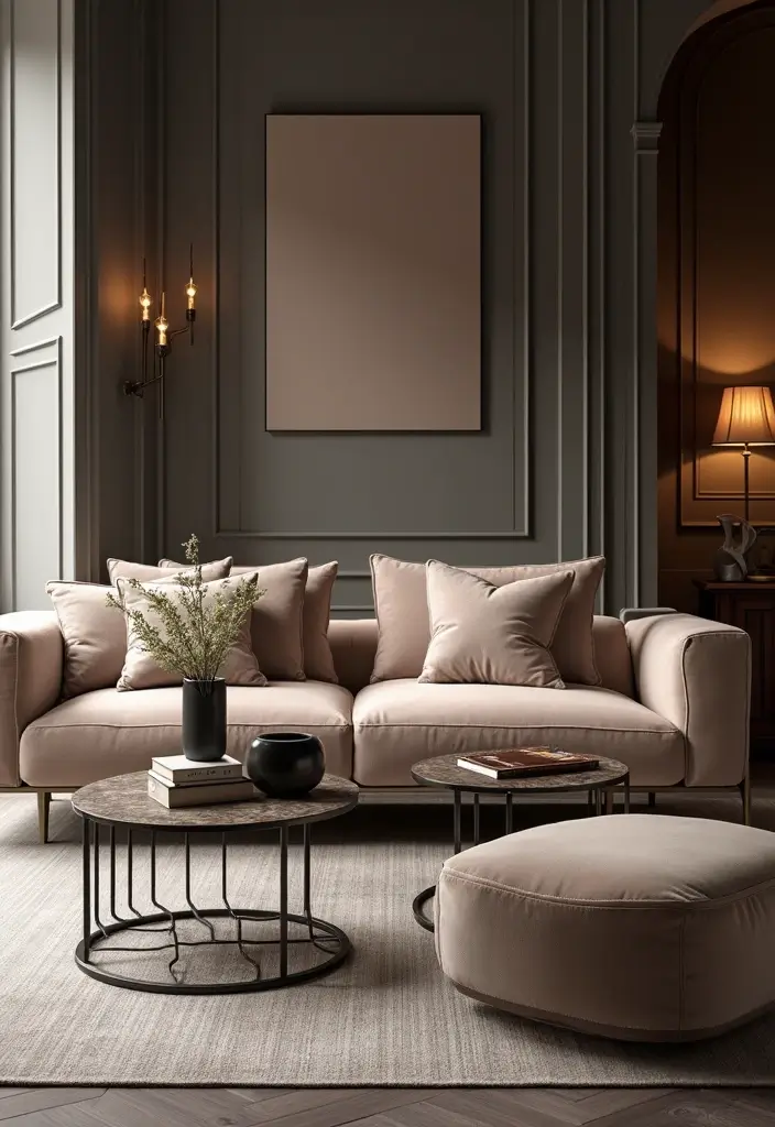 28 Ikea Living Room Ideas Sofas That Feel Functional and Cozy - 12. The Elegant MÖRBYLÅNGA Sofa