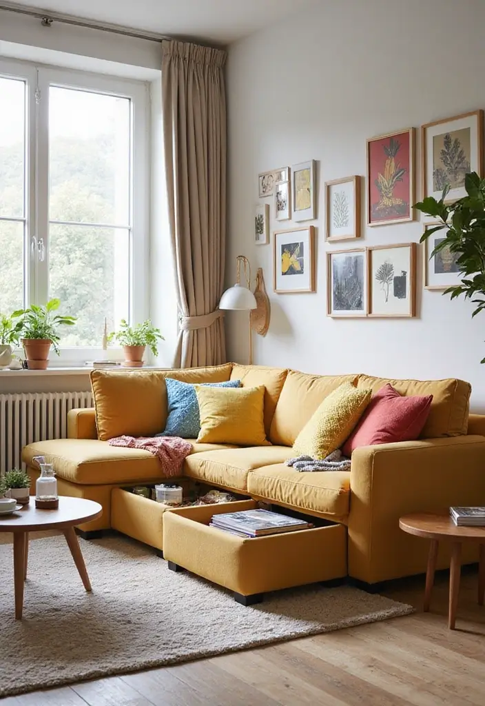28 Ikea Living Room Ideas Sofas That Feel Functional and Cozy - 17. The Practical BESTÅ Sofa