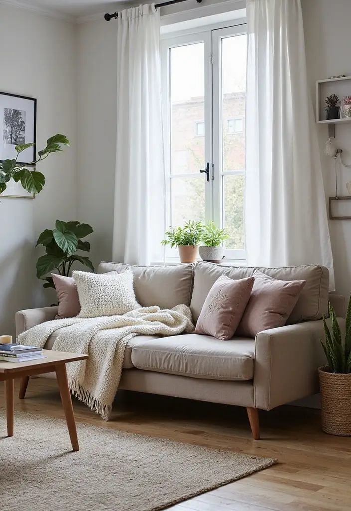 28 Ikea Living Room Ideas Sofas That Feel Functional and Cozy - 20. The Cozy HÖVÅG Sofa Bed