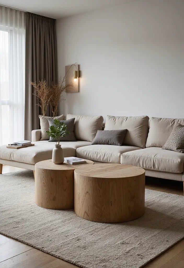 28 Living Room Addition Ideas That Expand Space Beautifully - 2. Multipurpose Coffee Tables