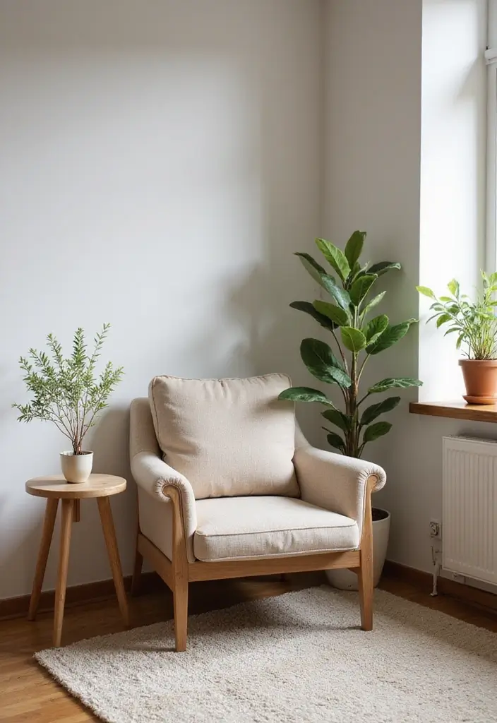 28 Small Cosy Living Room Ideas That Feel Inviting and Peaceful - 15. Curate a Cozy Corner