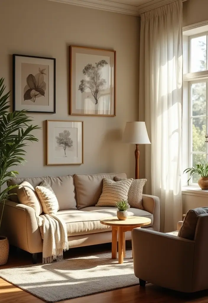 28 Small Cosy Living Room Ideas That Feel Inviting and Peaceful - 25. Create Inviting Seating Arrangements