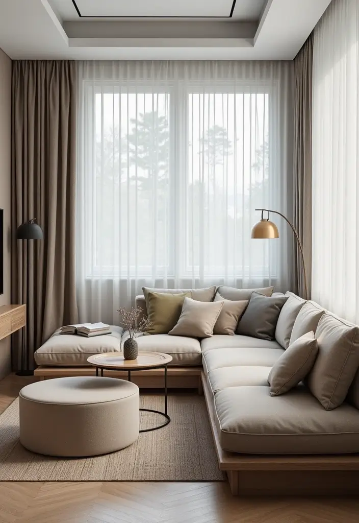 28 Small Cosy Living Room Ideas That Feel Inviting and Peaceful - 6. Use Multi-functional Furniture