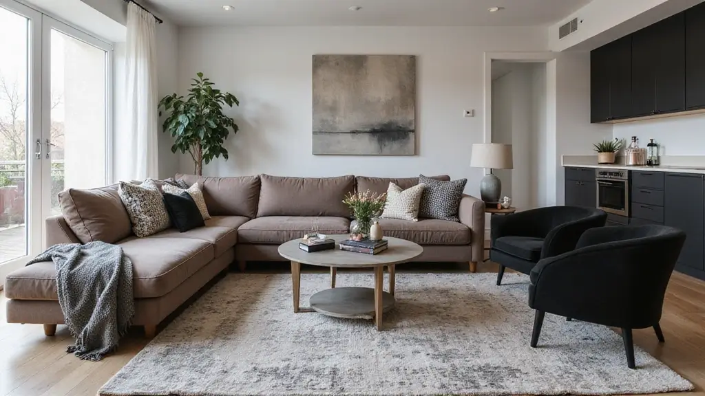 28 Taupe and Black Living Room Ideas That Feel Modern and Moody