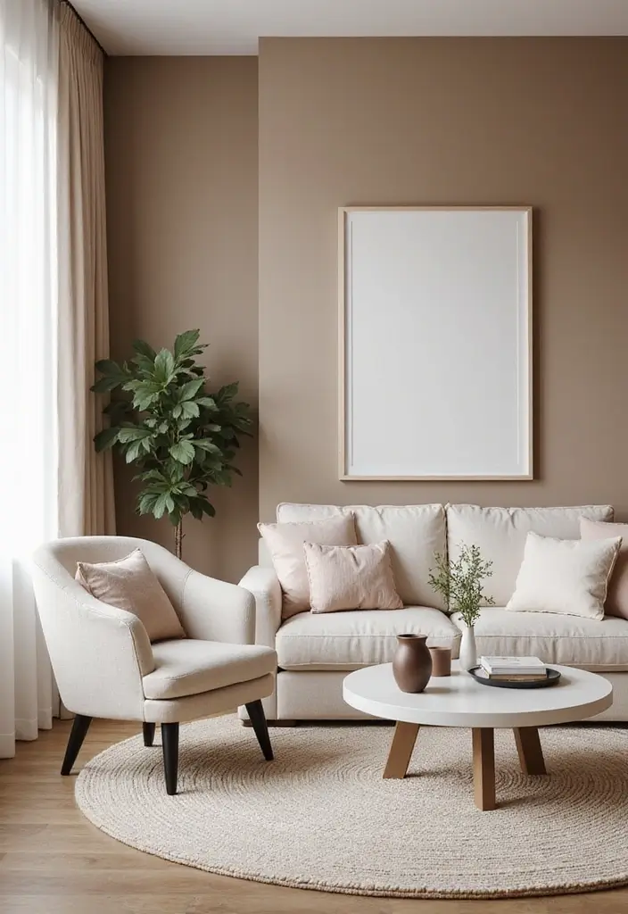 29 Beige Paint Colors for Living Room That Feel Timeless and Cozy - 15. Mocha Beige