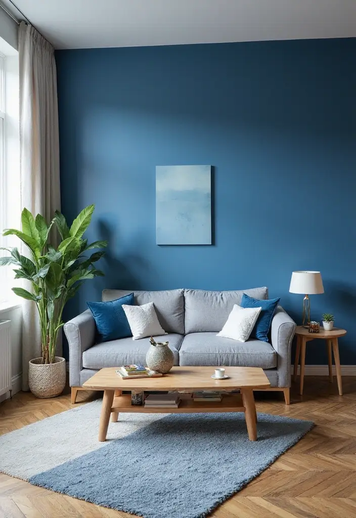 29 Blue Feature Wall Living Room Ideas That Add a Focal Point - Conclusion