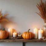 29 Fall Shelf Decor Ideas Living Room That Feel Warm and Seasonal