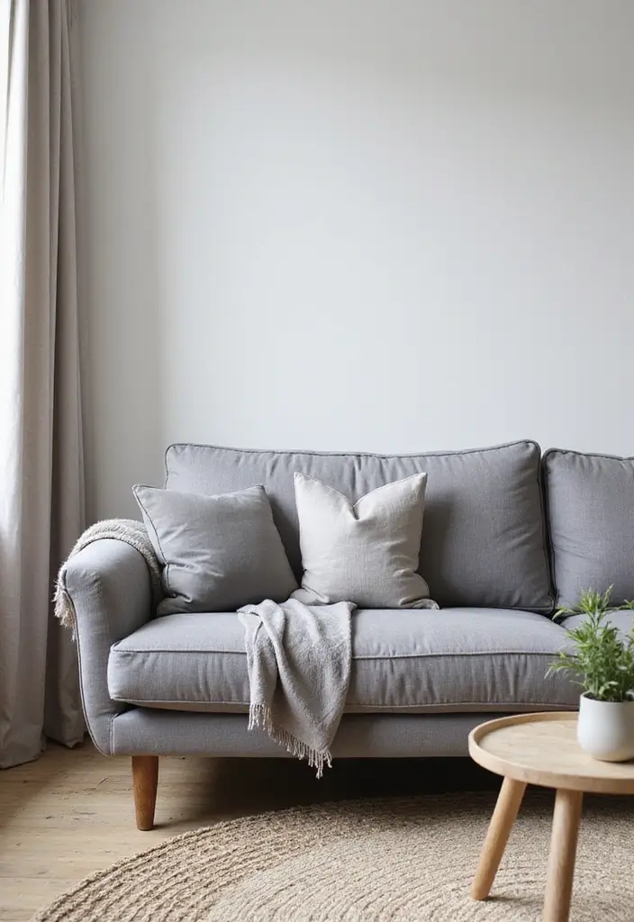 29 Grey Modern Living Room Ideas That Feel Contemporary and Calm - 3. Monochrome Magic