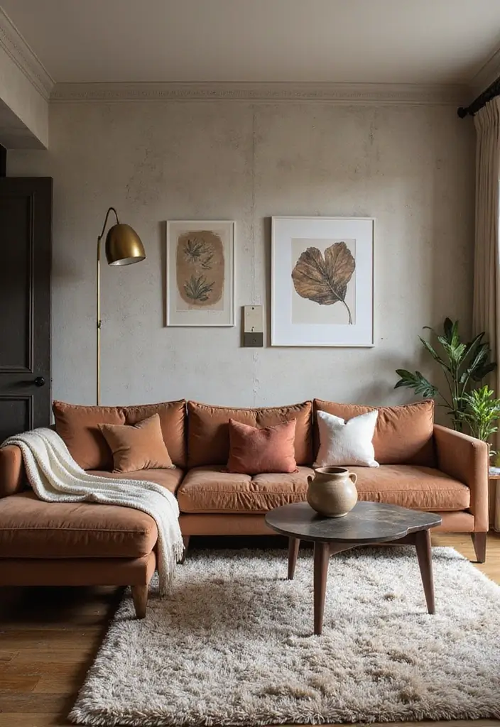 29 Grey Modern Living Room Ideas That Feel Contemporary and Calm - 7. Textured Grey Elegance