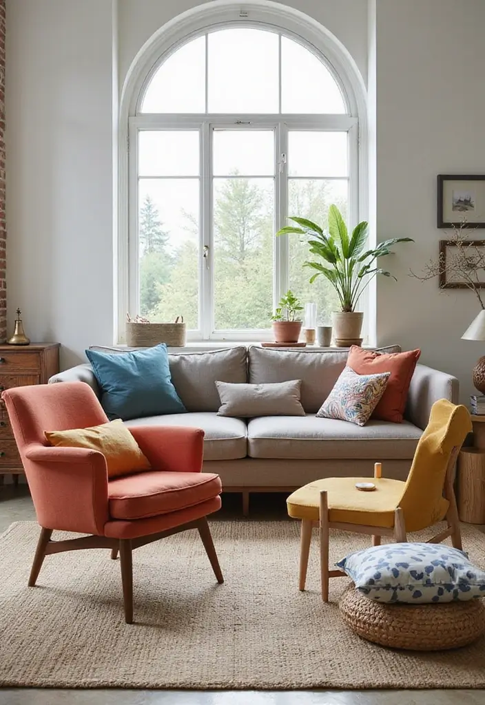 29 Ikea Hack Living Room Ideas That Look Creative and Affordable - 10. Upcycled Chairs from LÖVA