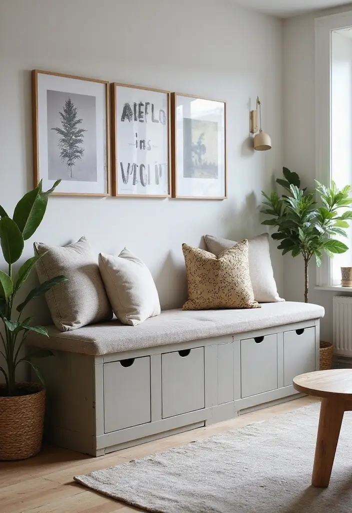 29 Ikea Hack Living Room Ideas That Look Creative and Affordable - 24. Multi-Functional JÄTTELIK Storage