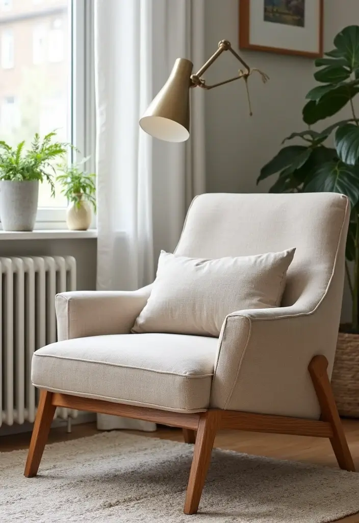 29 Ikea Hack Living Room Ideas That Look Creative and Affordable - 28. IKEA Hack Armchair with Upholstery