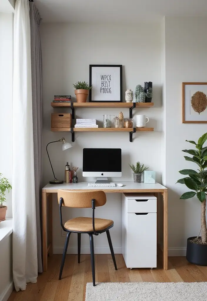 29 Ikea Metod Living Room Ideas That Are Smart and Affordable - 12. Customizable Workspaces