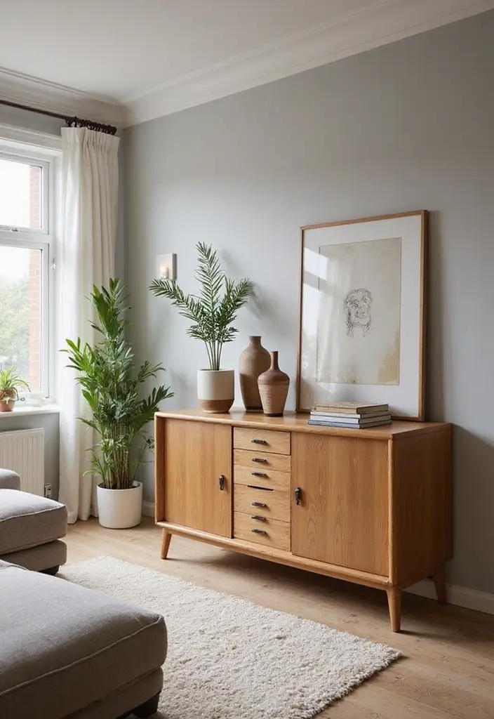 29 Ikea Metod Living Room Ideas That Are Smart and Affordable - 14. Statement Buffets