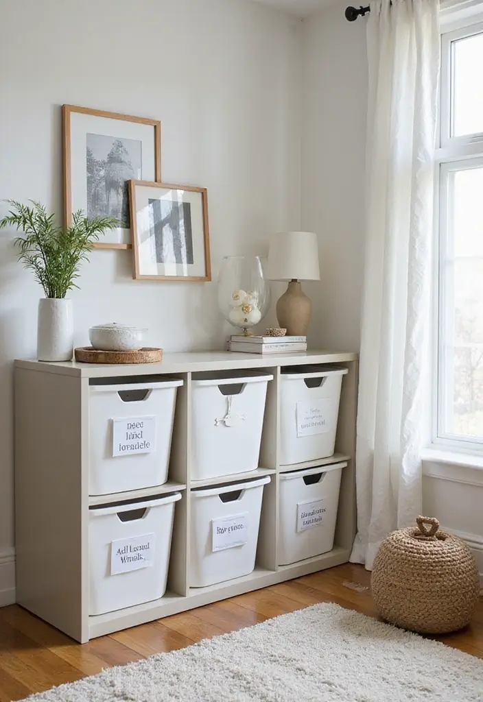 29 Ikea Metod Living Room Ideas That Are Smart and Affordable - 24. Smart Organization Systems